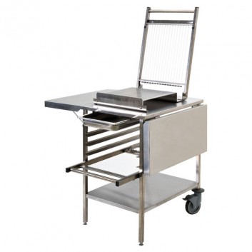 Table mobile pour guitare 71x61x85 cm