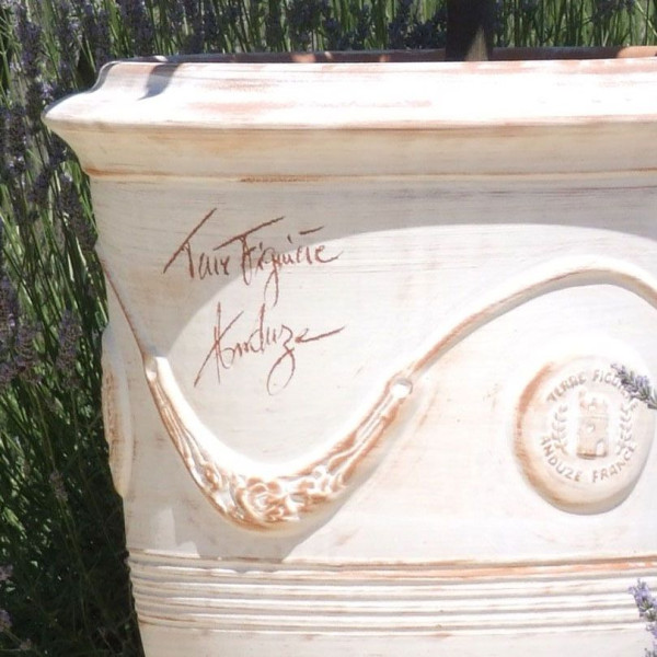 Vase d'Anduze TERRE FIGUIERE Cerusé naturel poterie - 4 tailles