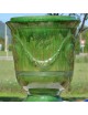 Vase Anduze Terre Figuière émaillé vert  - 4 tailles