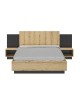 Chambre Gami Mimizan Lit armoire dressing