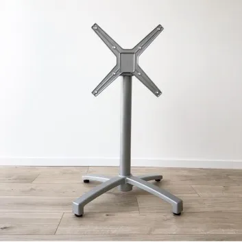 Pied bistro basculant gris