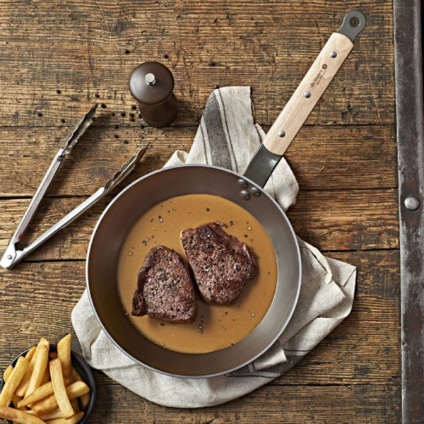 Poêle en acier De Buyer Minéral B bois - 5 tailles