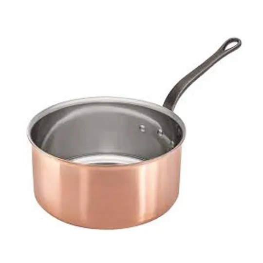 Casserole cuivre 2,5mm Matfer - 6 tailles