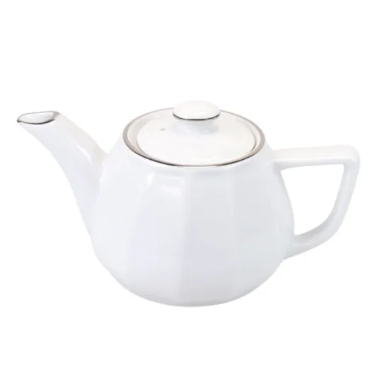 Théière APILCO Flora en porcelaine - 6 coloris