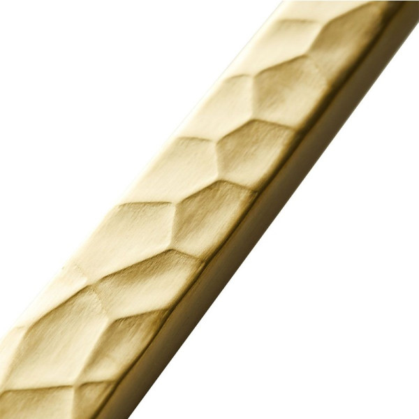 24 couverts Fuse Martelé Laiton DEGRENNE