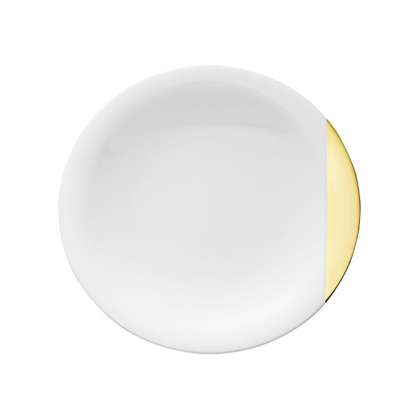 6 assiettes Degrenne SD One Or - 2 tailles