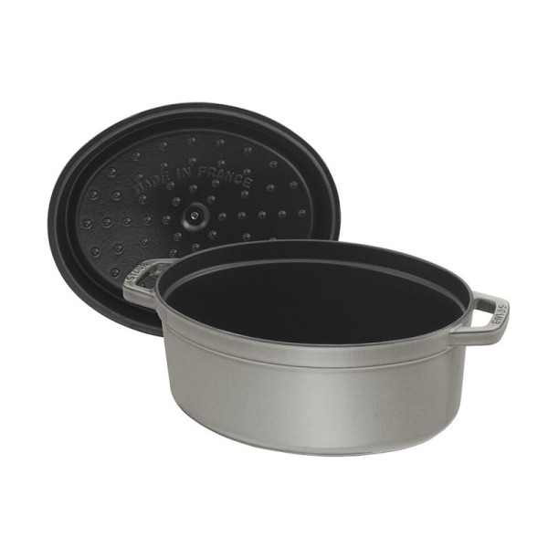 Cocotte STAUB 23cm en fonte ovale - 3 coloris