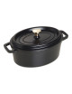 Cocotte STAUB 23cm en fonte ovale - 3 coloris
