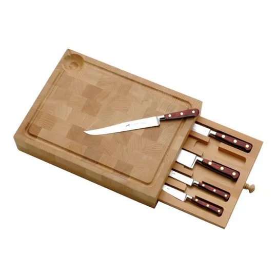 LION SABATIER Planche 5 couteaux Sabatier Idéal