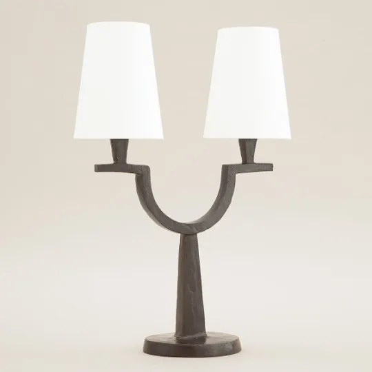 Lampe Perceval Bronze Objet Insolite