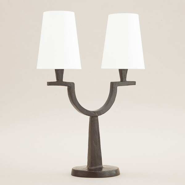 Lampe Perceval Bronze Objet Insolite