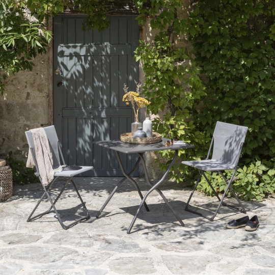Table LAFUMA MOBILIER Balcony carrée - 2 coloris