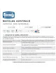 Matelas à ressorts SIMMONS Australe 27cm soutien extra-ferme accueil tonique - 9 tailles