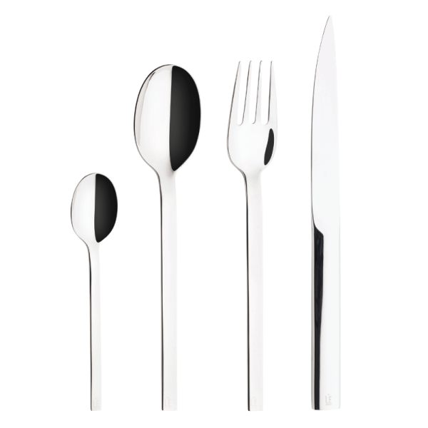 Couverts 24 pièces L'E inox DEGRENNE