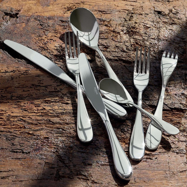 24 couverts Onde Miroir Degrenne