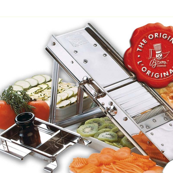 Mandoline professionnelle inox Bron Coucke Louis Tellier