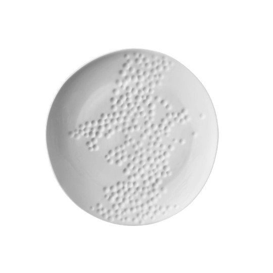 Pergay 6 Assiettes Corail porcelaine