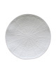 6 assiettes porcelaine Pamplemousse Pergay