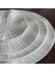 Pergay 6 assiettes Lotus porcelaine