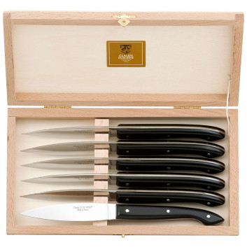 Coffret 6 couteaux Dozorme Capucins - 4 coloris