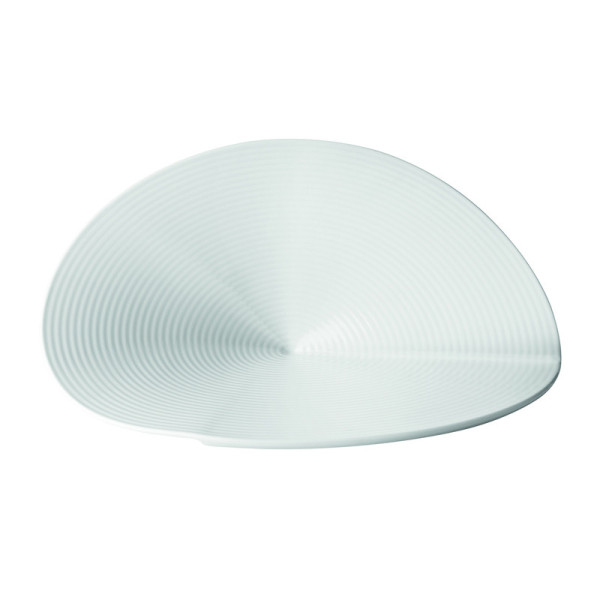 2 assiettes de présentation Canopée Pillivuyt en porcelaine