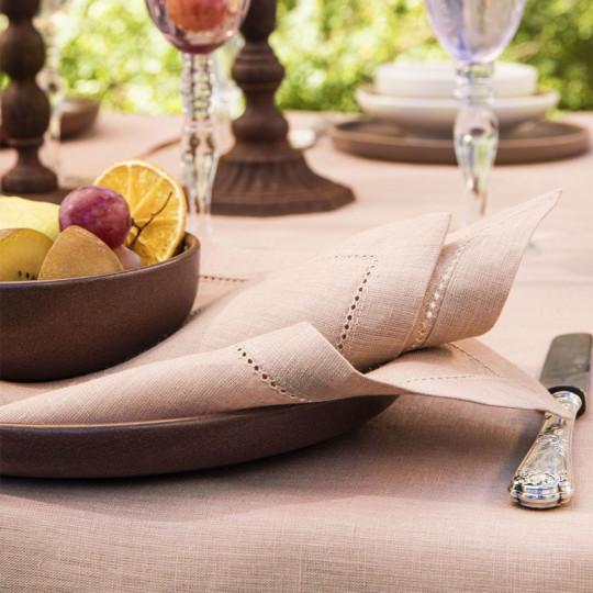 6 serviettes en Lin Florence Turpault - 13 coloris