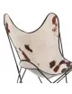 Fauteuil Butterfly AA AIRBORNE Peau de Vache