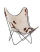 Fauteuil Butterfly AA Airborne Peau de Vache