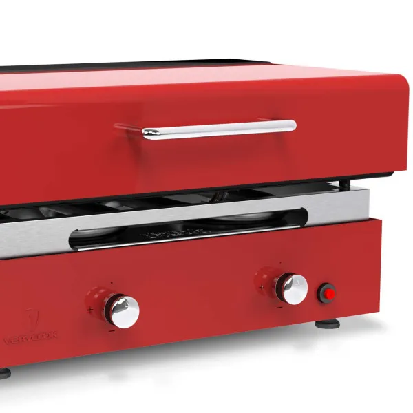 Plancha Verycook gaz 2 feux Creative Veryspicy