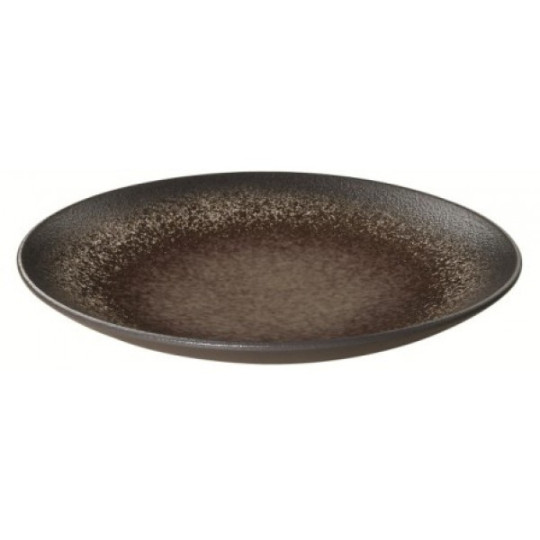 Assiette IN SITU MATFER BOURGEAT Terre d'ombre Plate