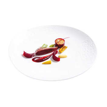 Assiette IN SITU MATFER BOURGEAT Naiz creuse 29.2cm