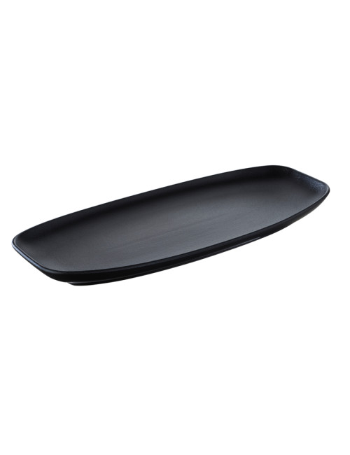 Assiette Club Matfer Bourgeat In Situ en porcelaine noire