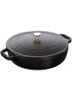 Sauteuse en fonte STAUB Chistera 24cm avec couvercle - 7 coloris