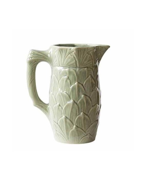 Pichet vase FEUILLE Digoin - 2 coloris