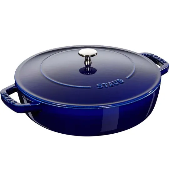 Sauteuse STAUB chistera 24cm - 6 coloris