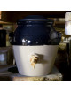 Pot à vinaigre 3L en grès Digoin avec robinet