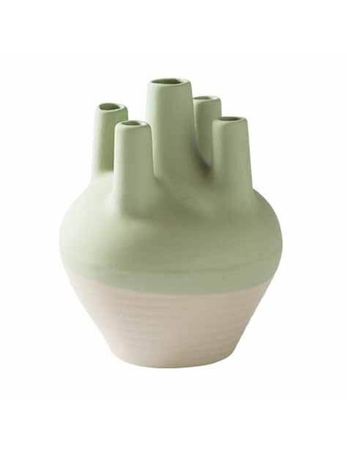 Pique fleurs en grès Digoin - 2 coloris