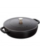 Sauteuse en fonte Staub chistera 28 cm - 6 coloris