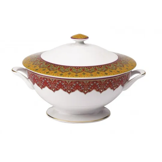 Soupière Dhara DESHOULIERES en porcelaine - 2 coloris