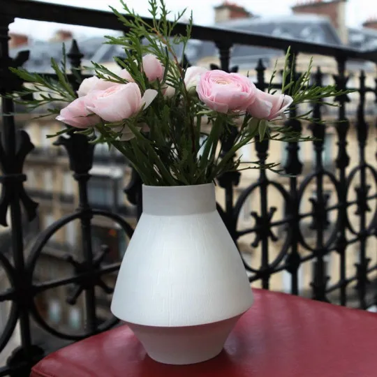 Vase en porcelaine HAVILAND Infini Diamant