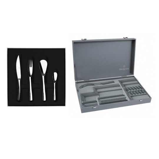 Ecrin 50 couverts XY miroir DEGRENNE