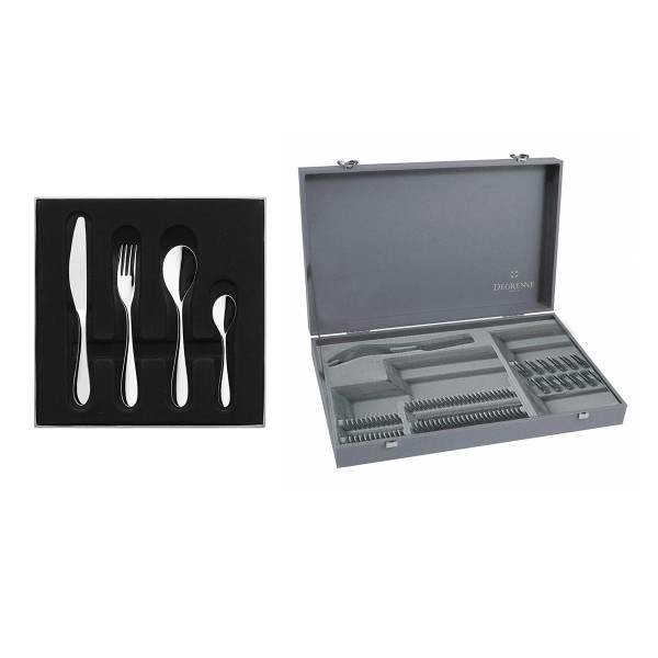 Ecrin 50 couverts Onde Miroir Degrenne