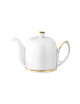 Théière DEGRENNE Salam Or en porcelaine 4 tasses