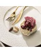 Degrenne 6 Assiettes PERLES DE ROSEE - 6 dimensions