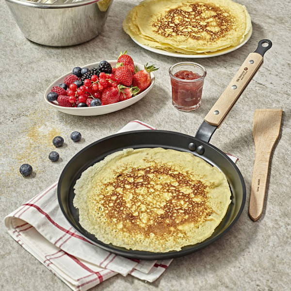 Poêle à crêpes Choc B bois De Buyer - 2 tailles