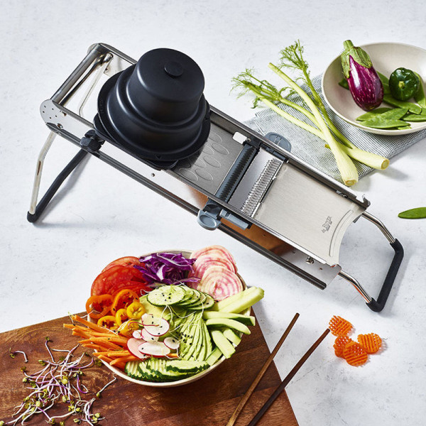 Mandoline Access inox De Buyer avec accessoires