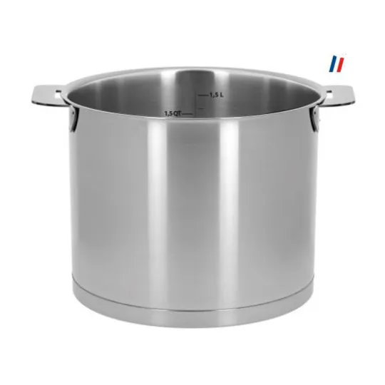 Casserole haute CRISTEL Strate inox 14cm