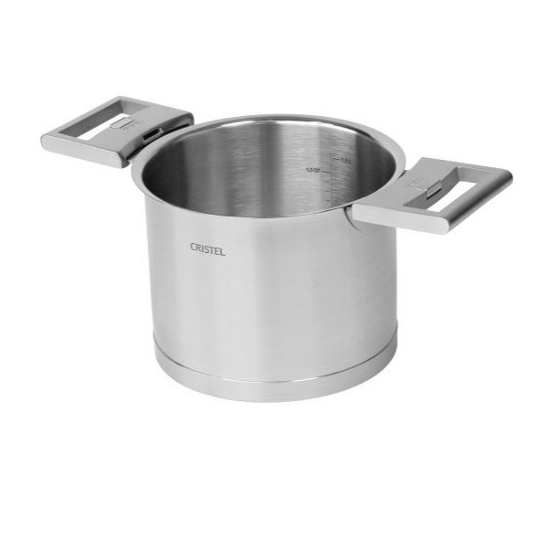 Casserole haute inox Cristel Strate 14cm