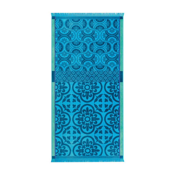 Serviette de plage Le Jacquard français Santorin