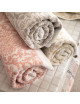 Serviette de bain Le Jacquard français Charme - 3 coloris 2 dimensions